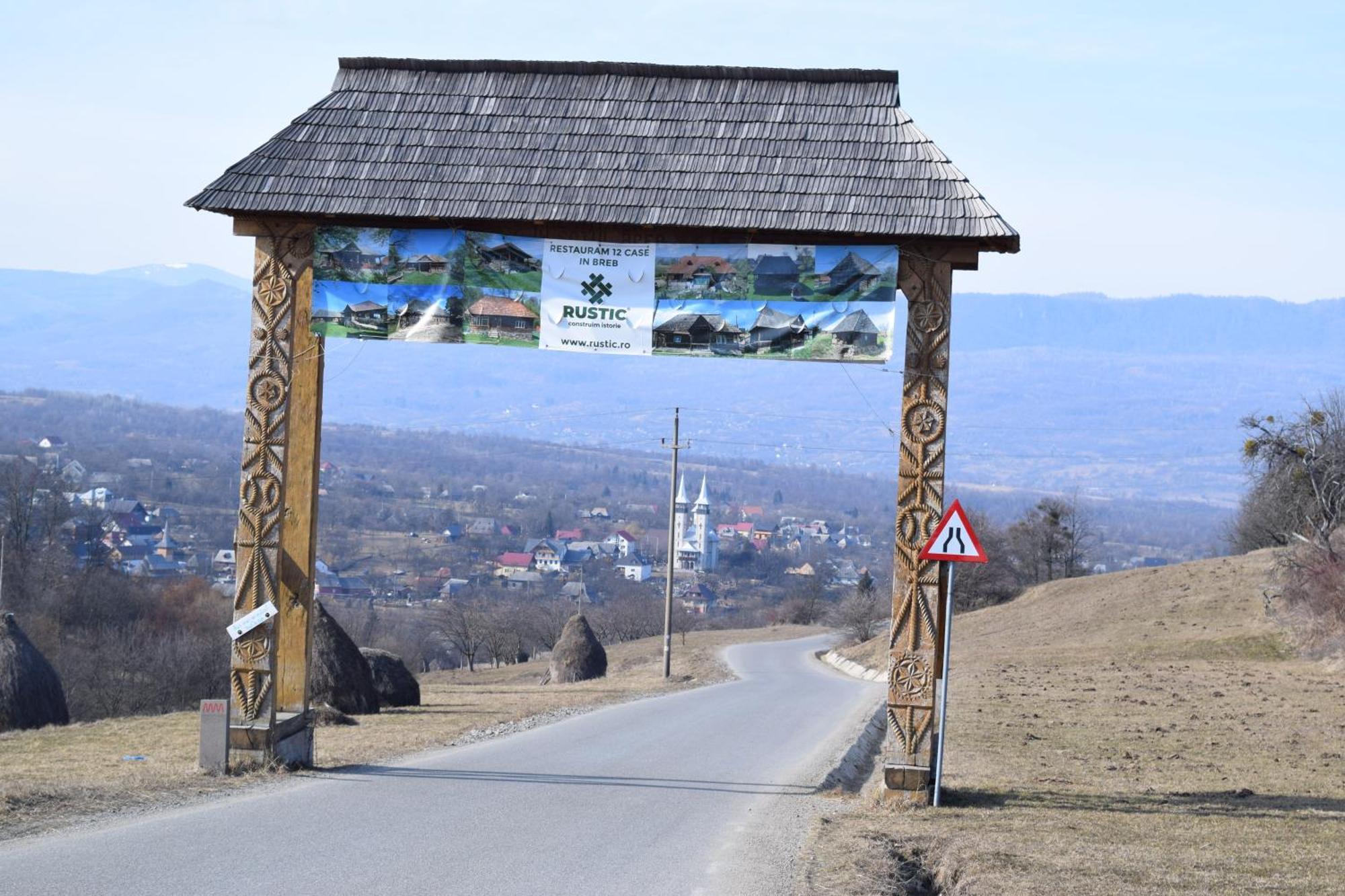 Pensiunea Marioara Breb Bagian luar foto